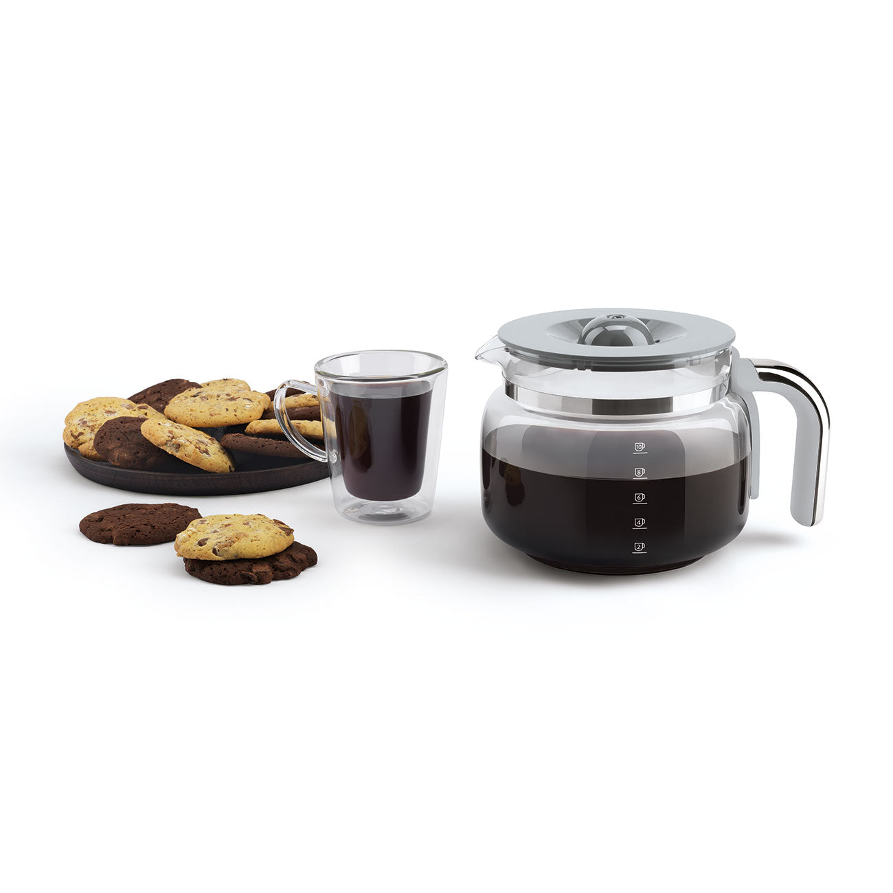 Máquina Café Filtro Smeg DCF02RDEU Vermelho