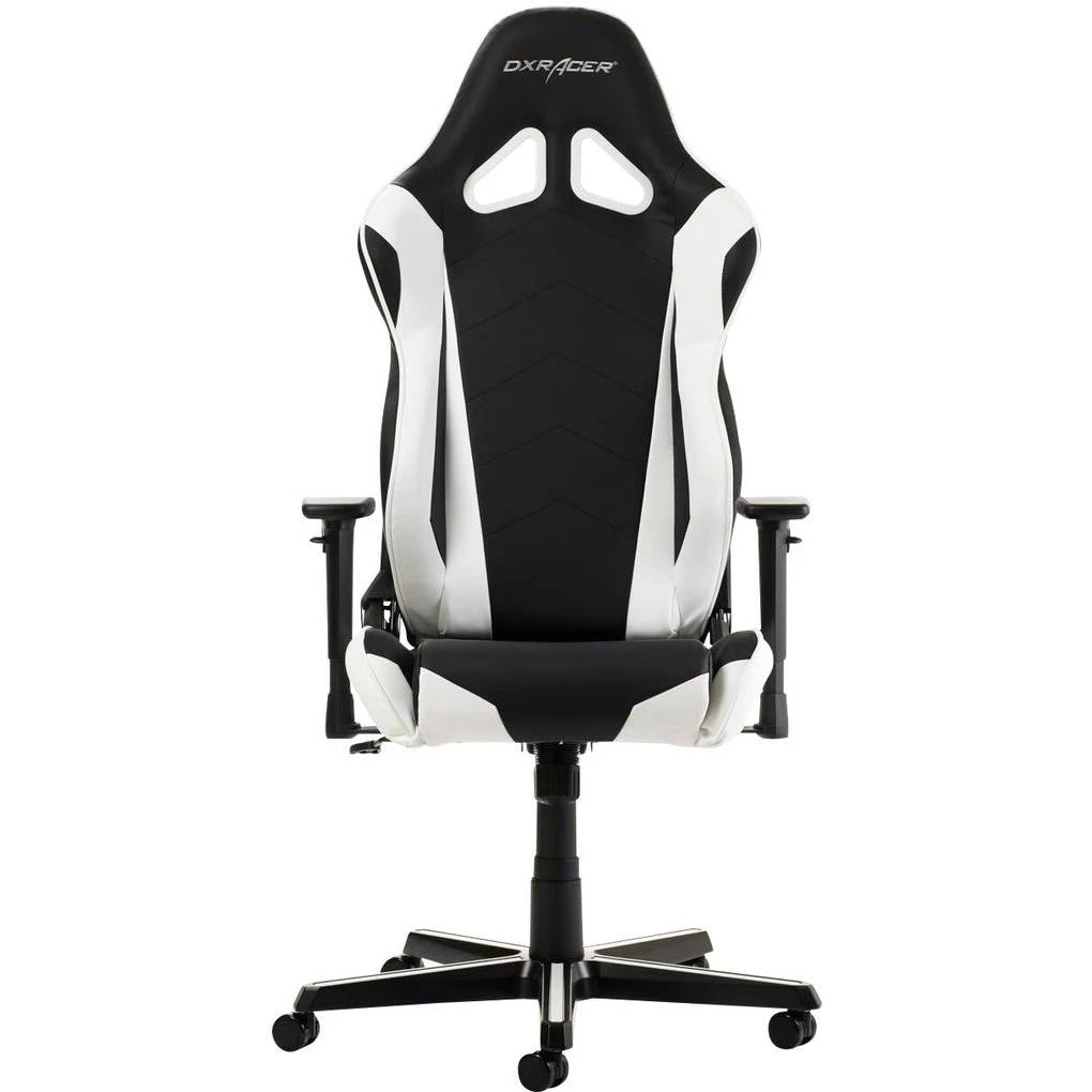 Cadeira Gaming DXRacer Racing R0 - Preto e Branco