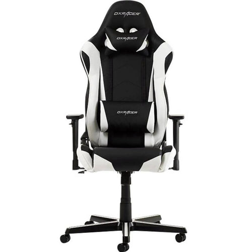 Cadeira Gaming DXRacer Racing R0 - Preto e Branco