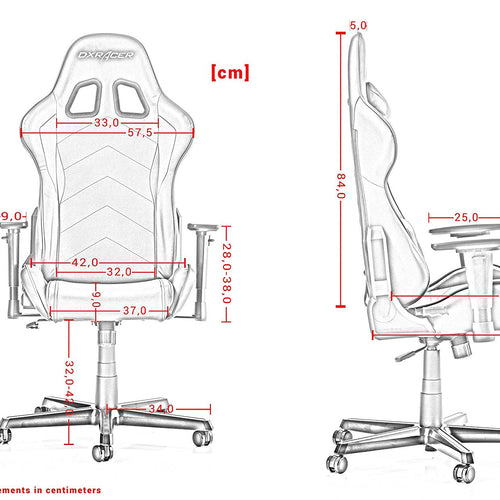 Cadeira Gaming DXRacer Formula F11-Preto