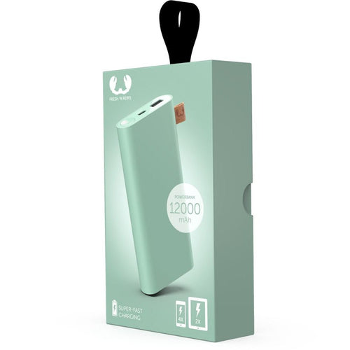 Powerbank Fresh 'n Rebel 12000mAh Verde Peppermint
