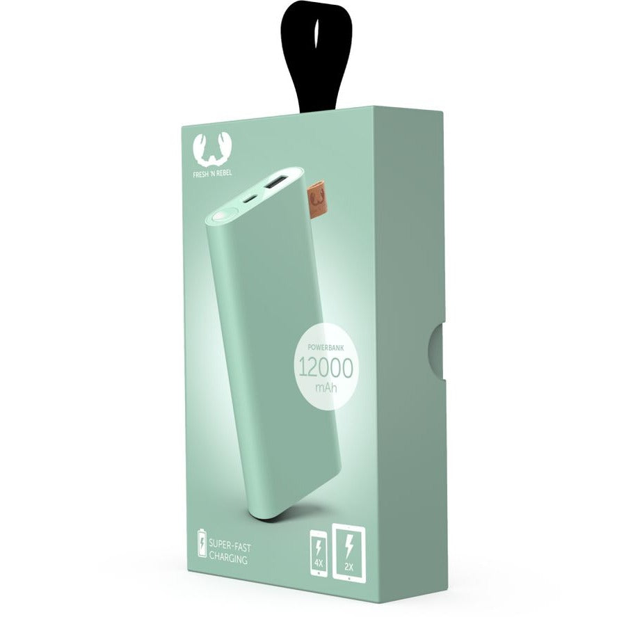 Powerbank Fresh 'n Rebel 12000mAh Verde Peppermint