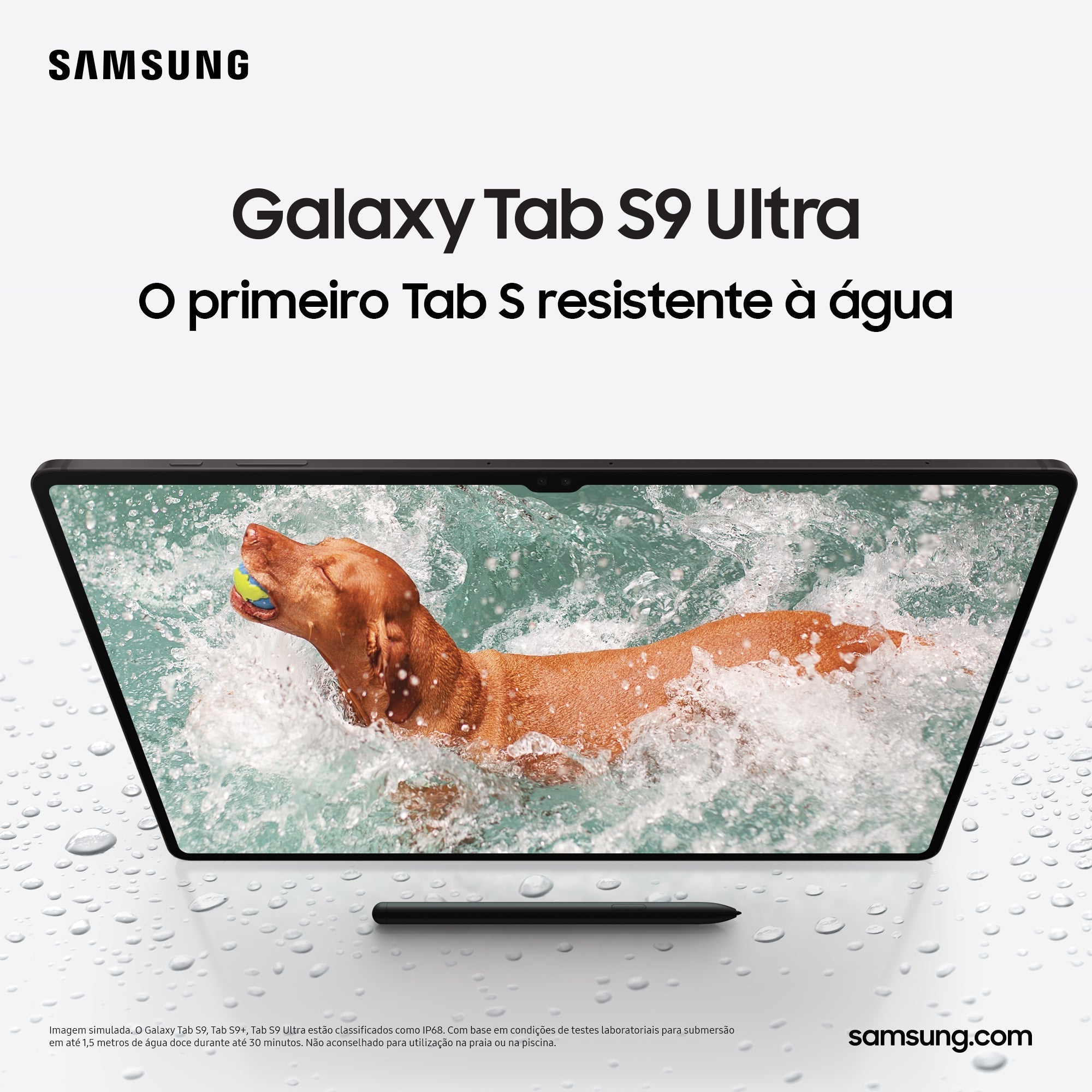 Tablet Samsung Galaxy Tab S9 Ultra Preto - 14.6" 256GB 12GB RAM Octa-core 5G