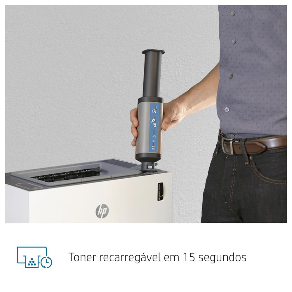 Impressora HP Neverstop Laser 1001nw Mono Ethernet Wireless