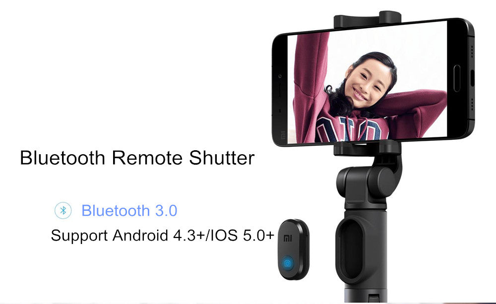 Mini Tripé Xiaomi Mi Selfie Stick Tripod 2em1