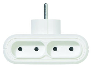 Adaptador 4 Tomadas Legrand Branco (50650)
