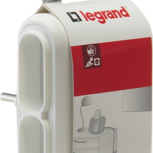 Adaptador 4 Tomadas Legrand Branco (50650)