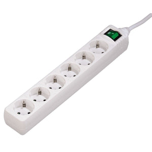 Extensão Elétrica Hama 6 Tomadas com Interruptor 3m (121915)
