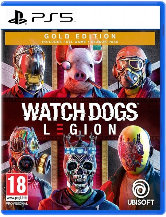 Jogo PS5 Watch Dogs Legion Gold