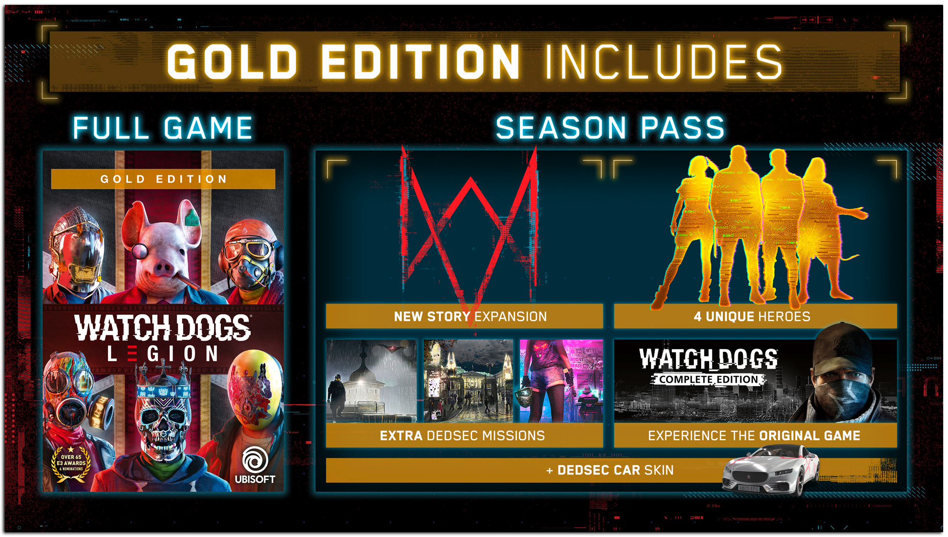 Jogo PS5 Watch Dogs Legion Gold