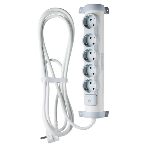 Extensão Elétrica Legrand Giratória 5 Tomadas com interruptor 3m (694632)