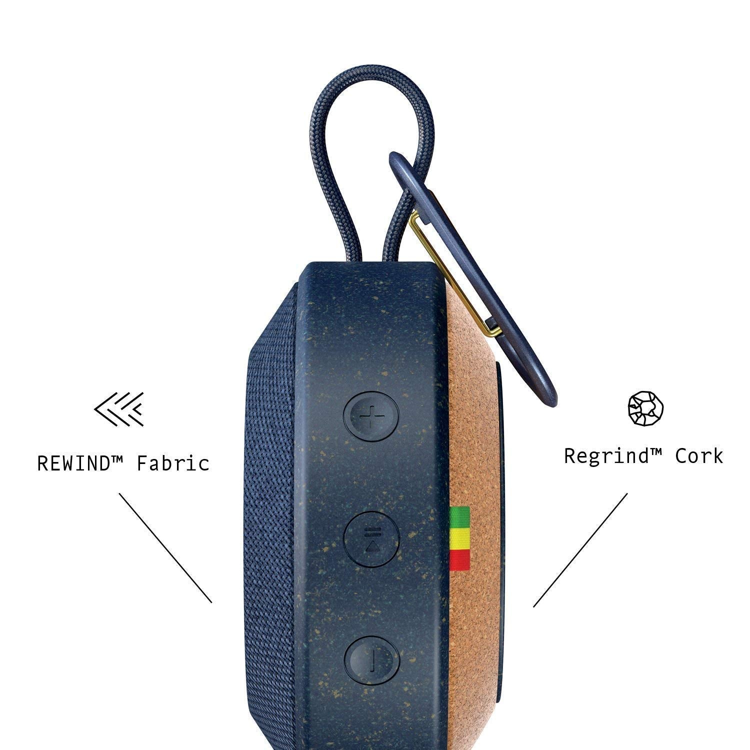 Coluna Portátil Marley Outdoor BT No Bounds Blue