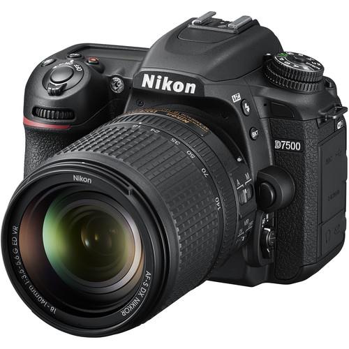 Máquina Fotográfica Reflex Nikon D7500 + AF-S DX 18-140mm f/3.5-5.6G ED VR