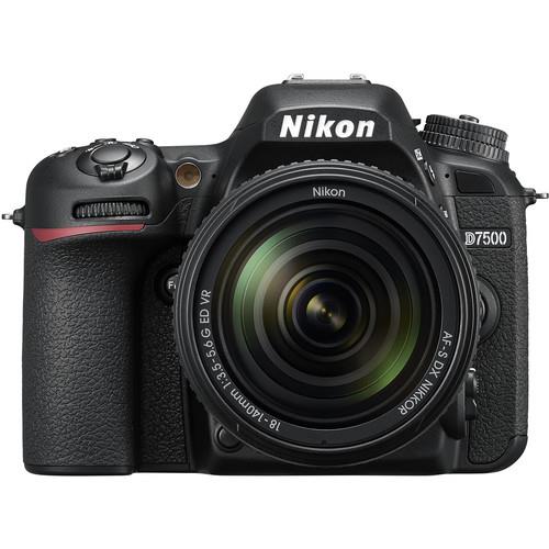 Máquina Fotográfica Reflex Nikon D7500 + AF-S DX 18-140mm f/3.5-5.6G ED VR