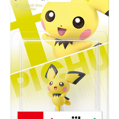Figura Nintendo Amiibo Pichu (Coleção Super Smash)