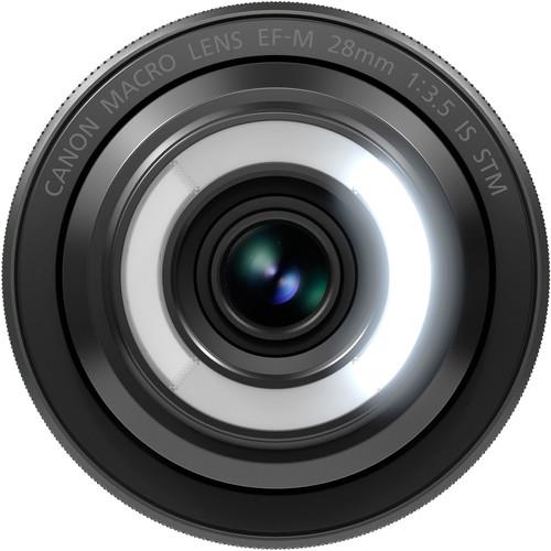Objetiva Canon EF-M 28mm F3.5 Macro IS STM