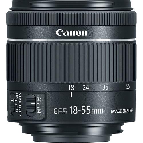 Objetiva Canon EF-S 18-55mm F4-5.6 IS STM