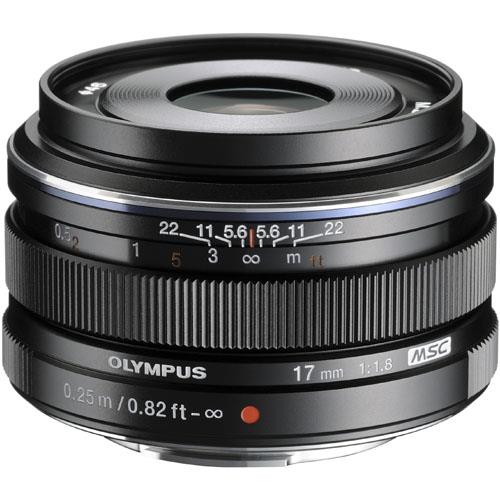 Objetiva Olympus M.Zuiko Digital 17mm F1.8 - Preto