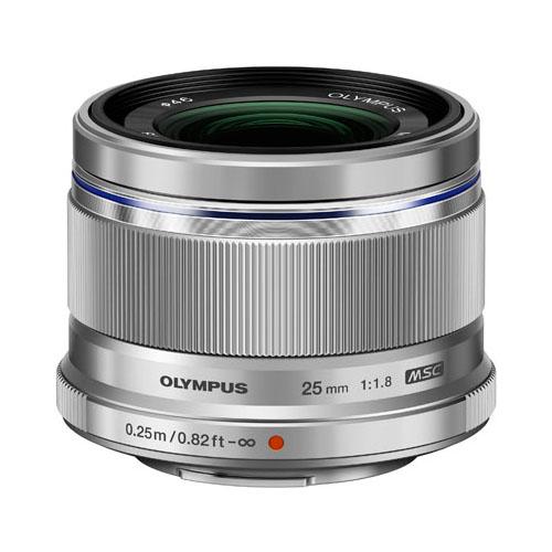 Objetiva Olympus M.Zuiko Digital 25mm F1.8 - Prateada
