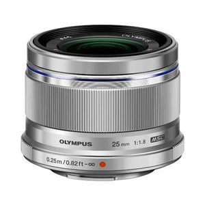 Objetiva Olympus M.Zuiko Digital 25mm F1.8 - Prateada