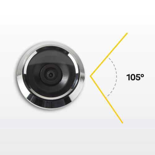 Visor digital Yale DDV 500 - Preto