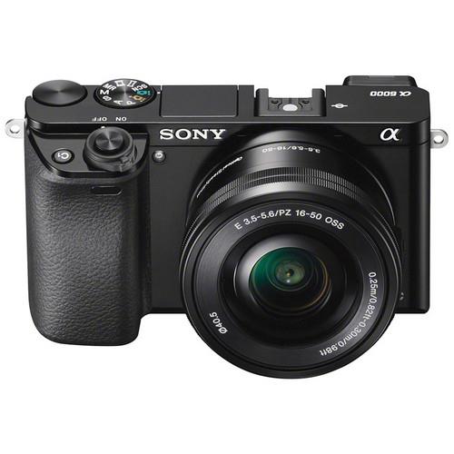 Máquina Fotográfica Mirrorless Sony Alpha a6000 - Preto + SEL1650 16-50mm f/3.5-5.6 PZ OSS + SEL55210 55-210mm f/4.5-6.3 OSS