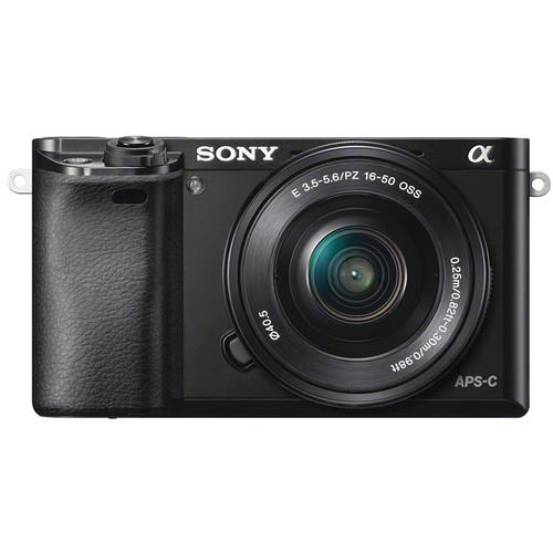 Máquina Fotográfica Mirrorless Sony Alpha a6000 - Preto + SEL1650 16-50mm f/3.5-5.6 PZ OSS + SEL55210 55-210mm f/4.5-6.3 OSS