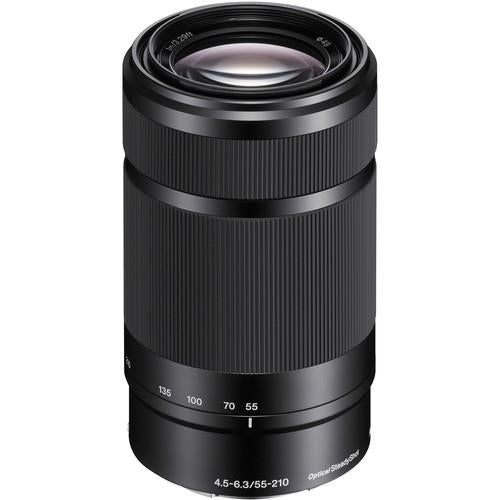 Máquina Fotográfica Mirrorless Sony Alpha a6000 - Preto + SEL1650 16-50mm f/3.5-5.6 PZ OSS + SEL55210 55-210mm f/4.5-6.3 OSS