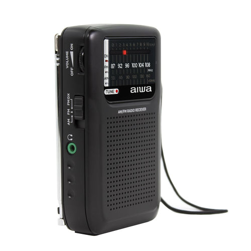 Rádio Portátil de Bolso Aiwa RS-33 Preto