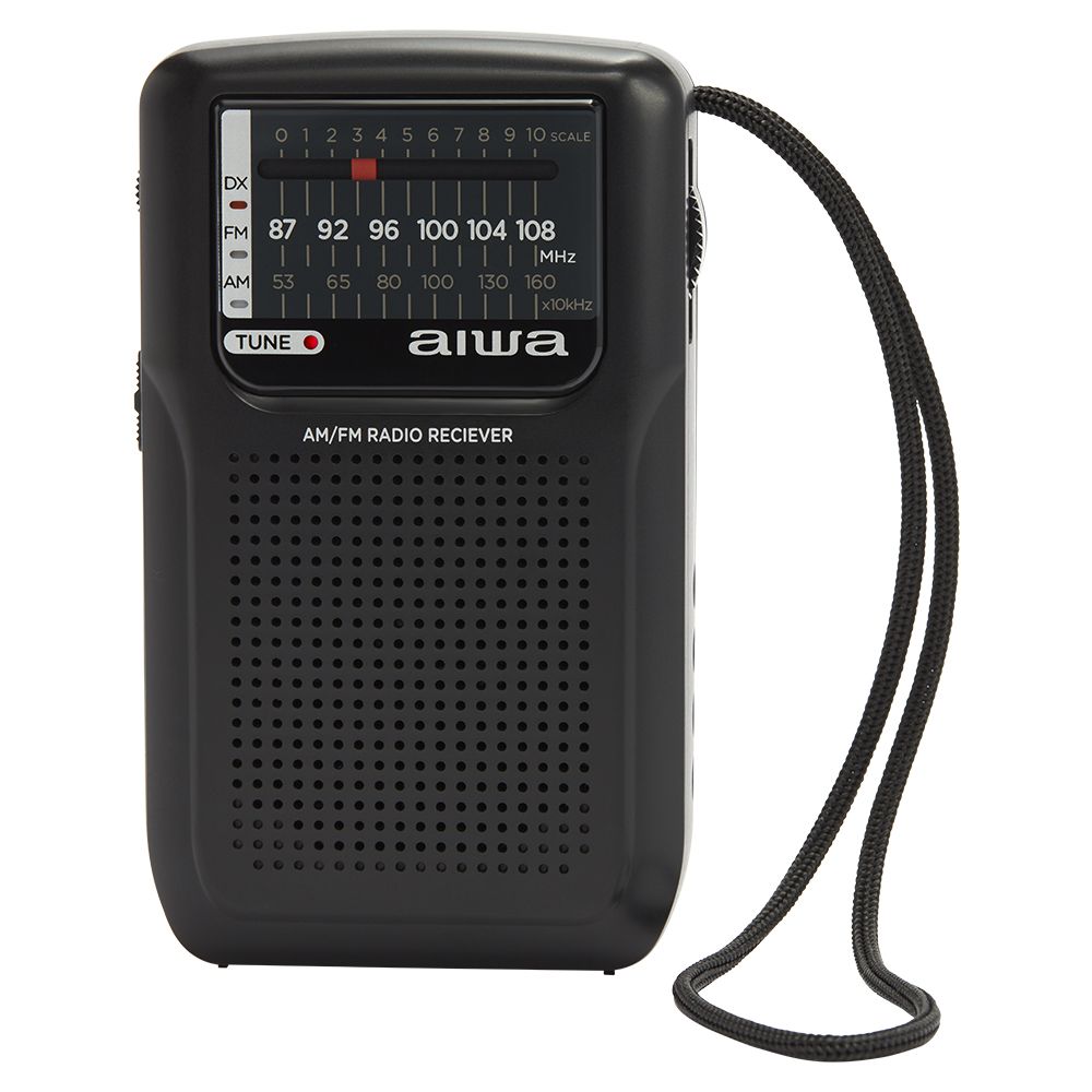 Rádio Portátil de Bolso Aiwa RS-33 Preto