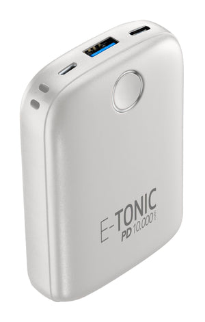 Powerbank Cellularline E-Tonic 10000 mAh Branco