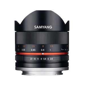 Samyang Objetiva Fisheye 8mm F2.8 UMC II (Fujifilm X)