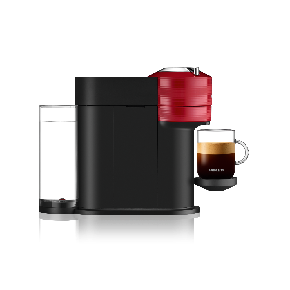 Máquina de Café Cápsulas Nespresso Krups Vertuo Next XN9105P3 Vermelha