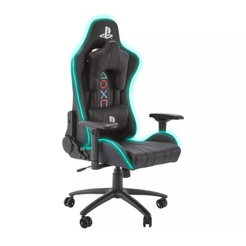 Cadeira Gaming X-Rocker Playstation AMAROK 2020 Preto