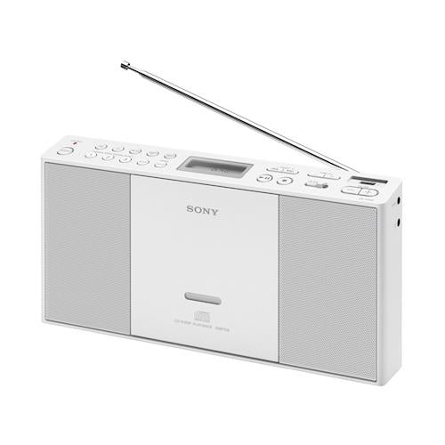 Sony ZS-PE60 Digital 2.2W Branco rádio CD