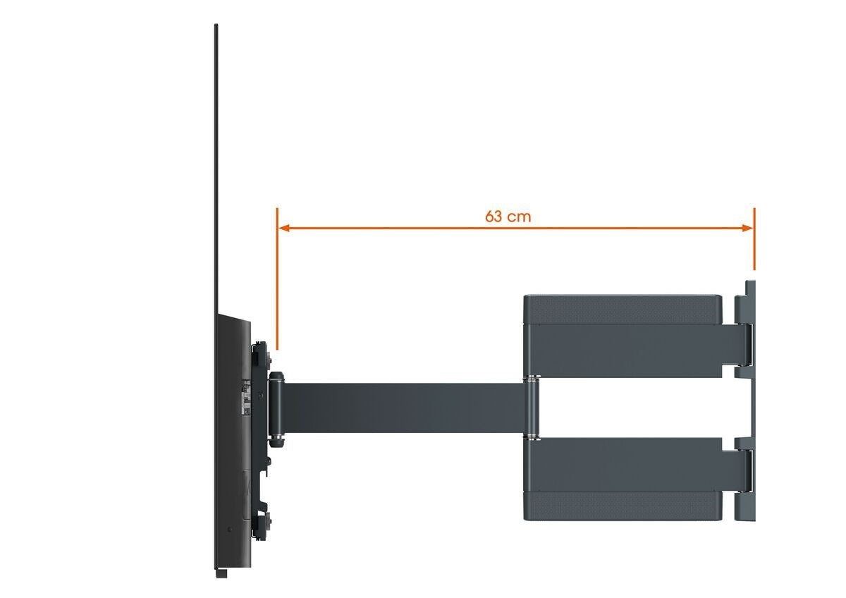 Suporte TV Vogels THIN 546 Dois Braços Giratório p/OLED TV