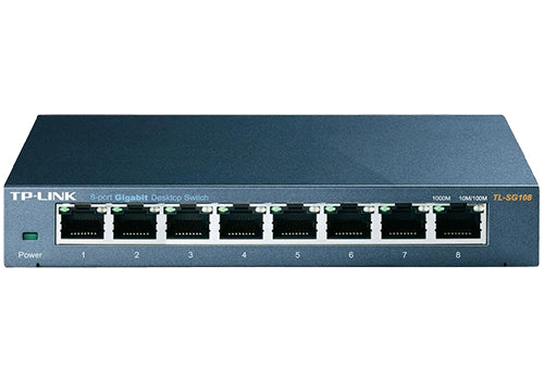 TP-Link Desktop Switch Gigabit 8-Portas TL-SG108