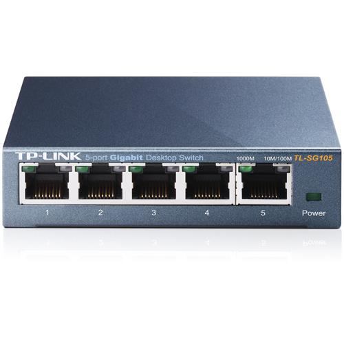 TP-Link Switch Desktop 5 Portas 10/100/1000Mbps TL-SG105
