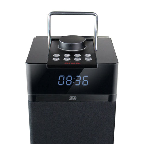 Torre de Som Bluetooth Aiwa TS-990CD CD USB SD MP3 120W Preto