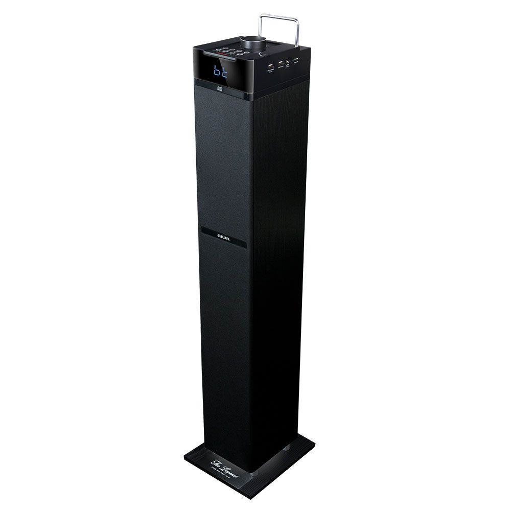 Torre de Som Bluetooth Aiwa TS-990CD CD USB SD MP3 120W Preto