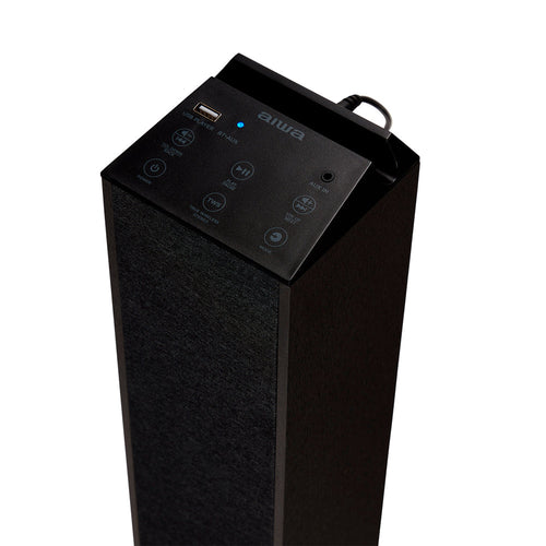 Torre de Som Bluetooth  Aiwa TSBT-270BK USB MP3 50W Preto