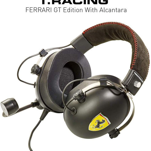 Kit Volante Thrustmaster Multi Ferrari 599xx Evo 30 Add-On Alcantara Edition + Headset Ferrari
