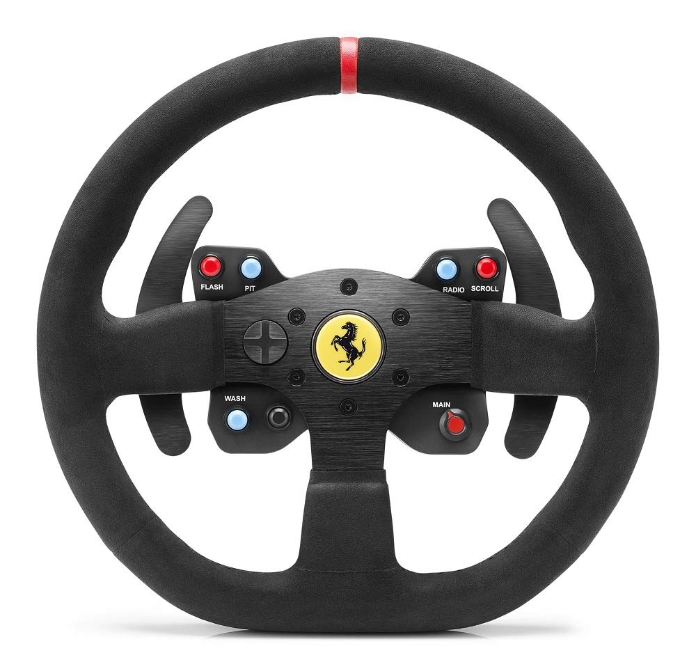 Kit Volante Thrustmaster Multi Ferrari 599xx Evo 30 Add-On Alcantara Edition + Headset Ferrari