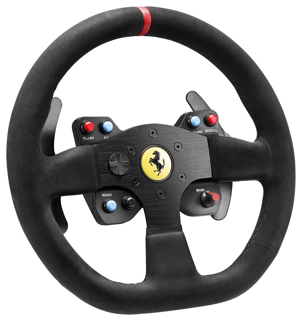 Kit Volante Thrustmaster Multi Ferrari 599xx Evo 30 Add-On Alcantara Edition + Headset Ferrari