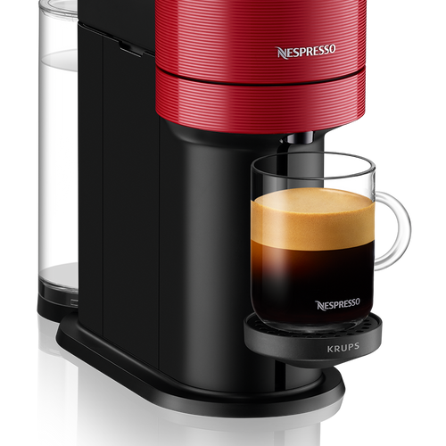 Máquina de Café Cápsulas Nespresso Krups Vertuo Next XN9105P3 Vermelha