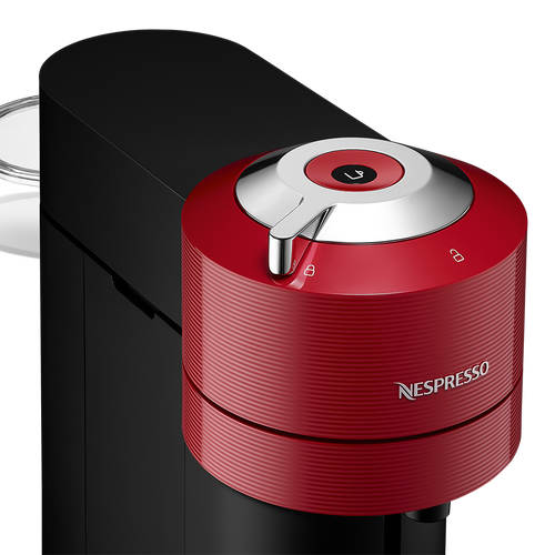 Máquina de Café Cápsulas Nespresso Krups Vertuo Next XN9105P3 Vermelha