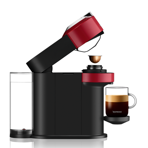 Máquina de Café Cápsulas Nespresso Krups Vertuo Next XN9105P3 Vermelha