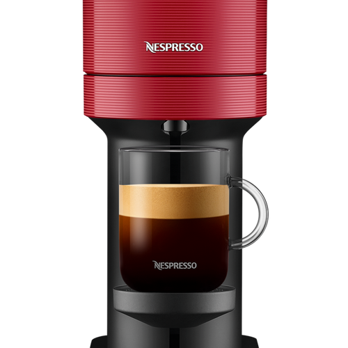 Máquina de Café Cápsulas Nespresso Krups Vertuo Next XN9105P3 Vermelha