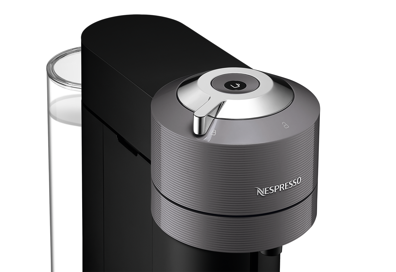 Máquina de Café Cápsulas Nespresso DeLonghi Vertuo Next EN120.GY Cinza