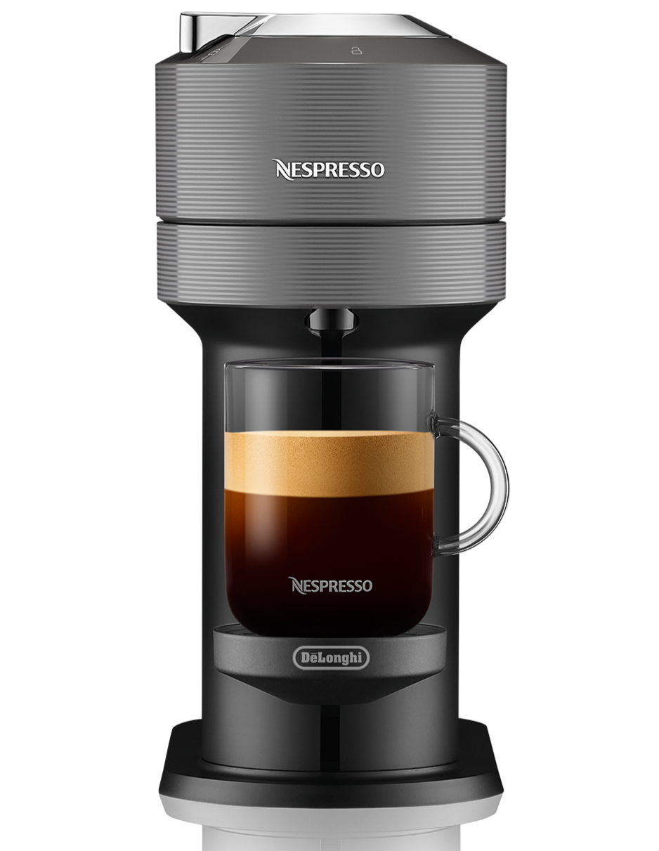 Máquina de Café Cápsulas Nespresso DeLonghi Vertuo Next EN120.GY Cinza